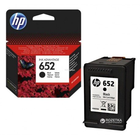 TINTEIRO HP 652 PRETO