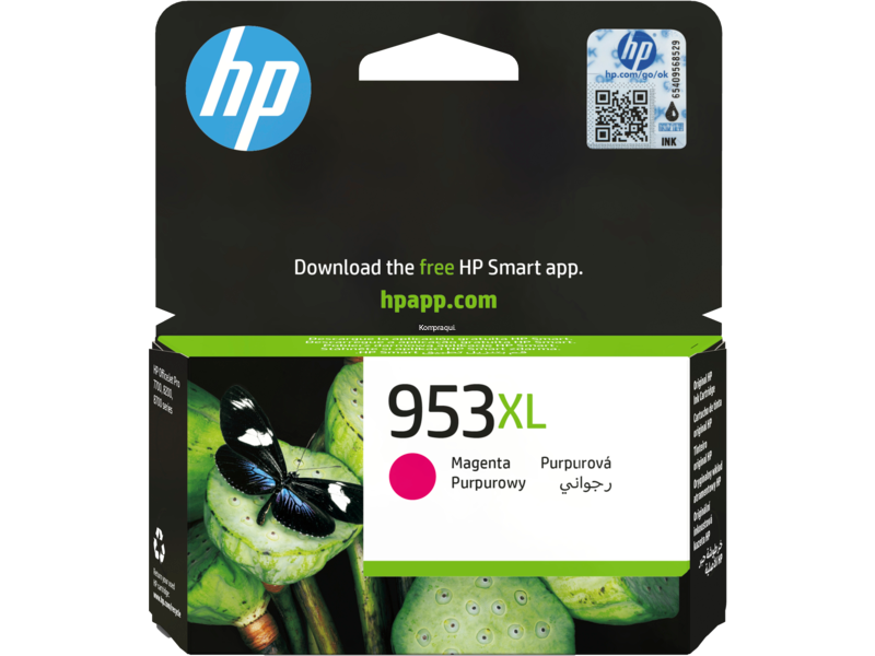 TINTEIRO HP 953XL F6U17AE MAGENTA