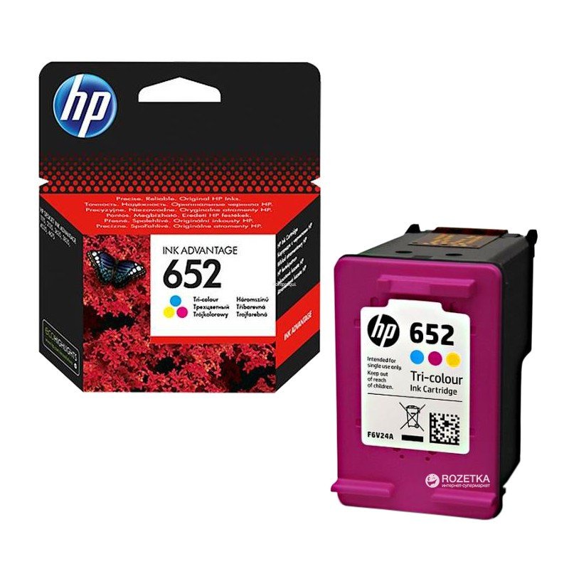 TINTEIRO HP 652 F6V24AE