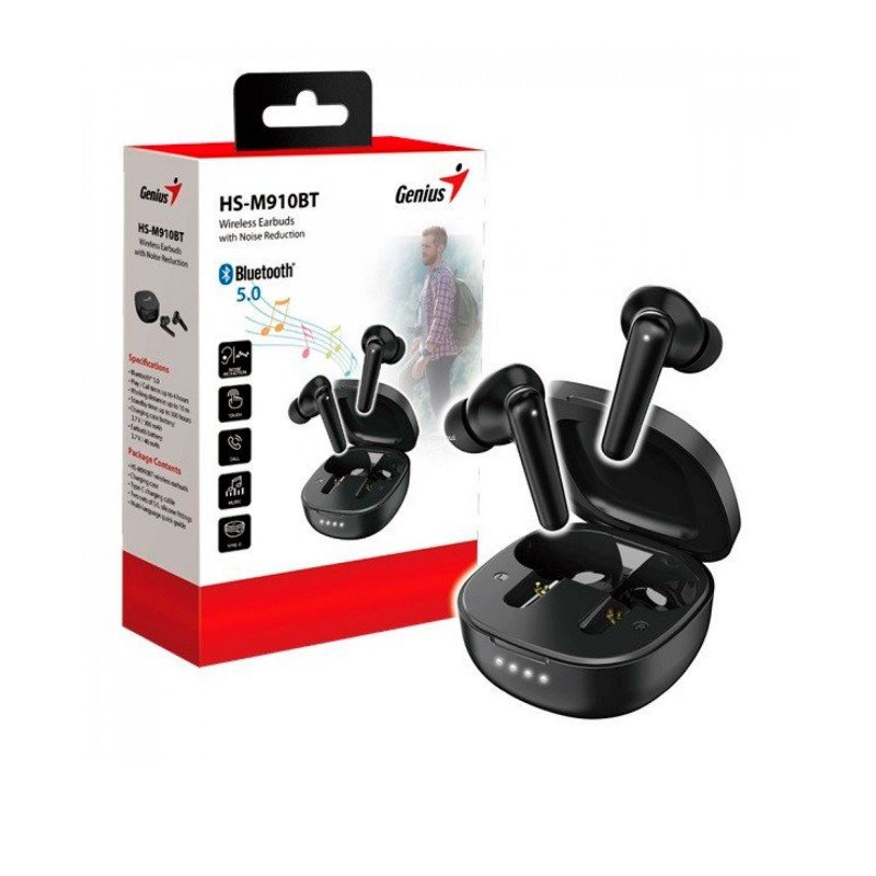 Auscultadores Hs-M910bt Noise Reduction Preto