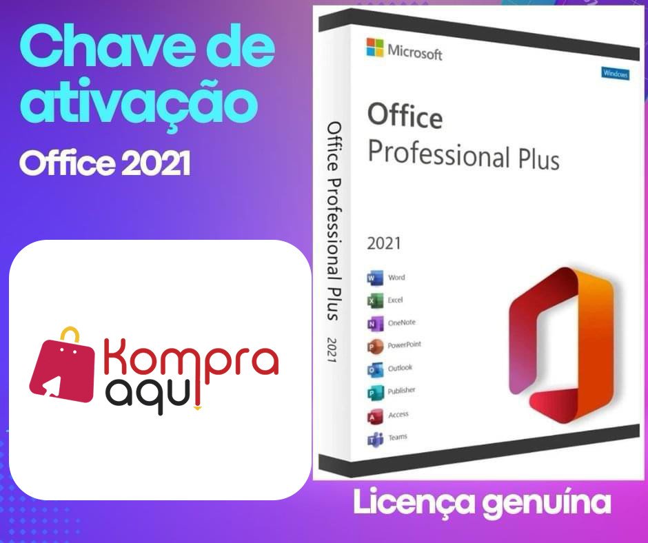 ACTIVADOR OFFICE CASA & ESTUDANTE 2021 - ESD